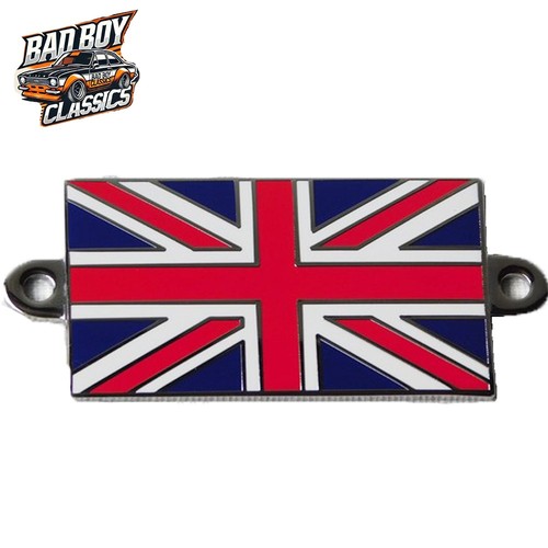Union jack flag metal - flag, enamel