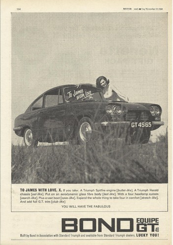 Bond equipe original - bond,