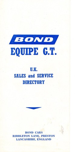 Bond equipe sales - bond,