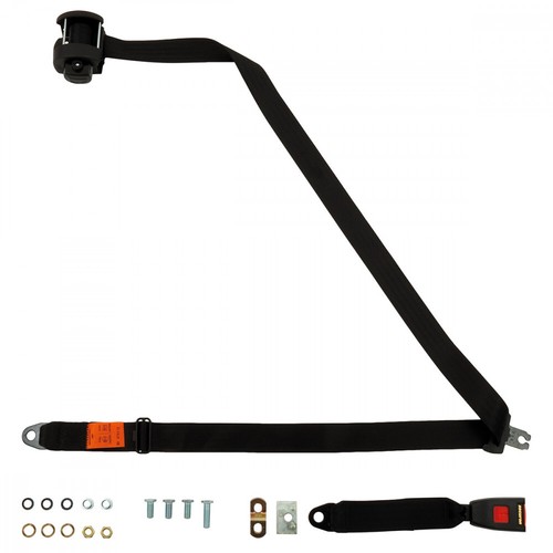 Rear automatic seat belt - belt, for