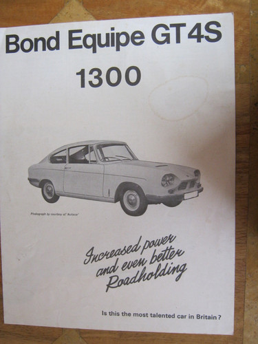 Bond equipe 1300 - equipe, 4s