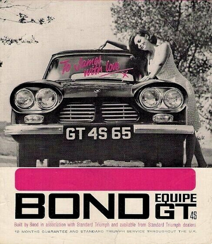 Bond equipe gt4s 1964 1965 - bond,